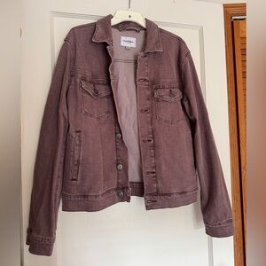 Goodfellow denim jacket, size M